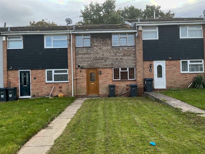 3 Bedroom Terraced House To Rent In Ashdale Drive, Maypole, Birmingham, B14