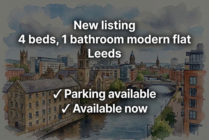 4 Bedroom Flat To Rent In Hyde Park Road, Hyde Park, Leeds, LS6