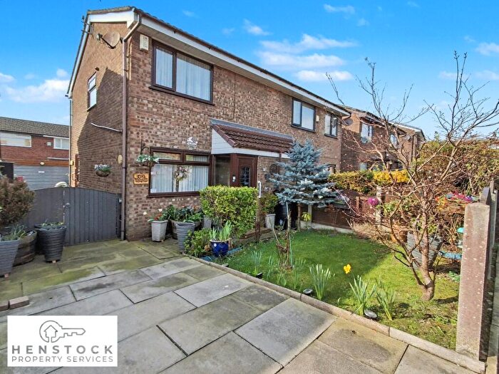 2 Bedroom Semi Detached House For Sale In Willow Avenue, Middleton, Manchester, M24