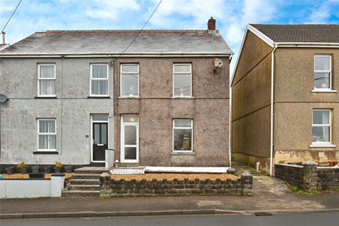 3 Bedroom Semi-Detached House For Sale In Johns Terrace, Carmel, Cross Hands, Carmarthenshire, SA14