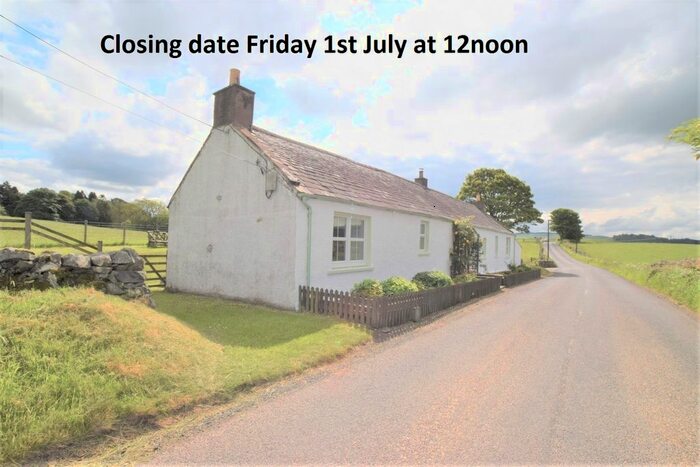 3 Bedroom Bungalow For Sale In Birkshaw Cottage, Nr Dunscore, Auldgirth, DG2