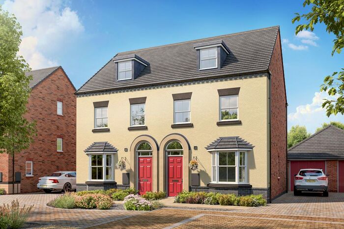 3 Bedroom Semi Detached House For Sale In "Kennett" At Fence Avenue, Macclesfield, SK10