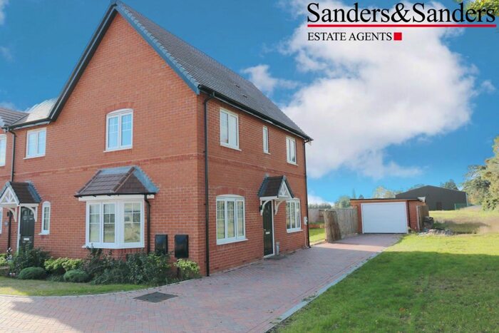 2 Bedroom Semi-Detached House For Sale In Cedar Close, Salford Priors, Evesham, WR11