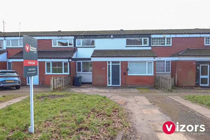 3 Bedroom Terraced House For Sale In Flanders Close, Church Hill South, Redditch, B98