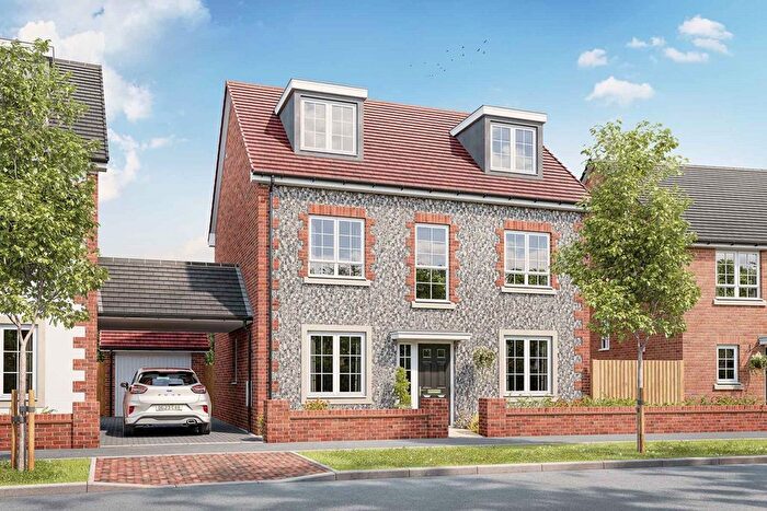 5 Bedroom Detached House For Sale In "The Aireton - Plot " At Langtons Court, Alresford, SO24