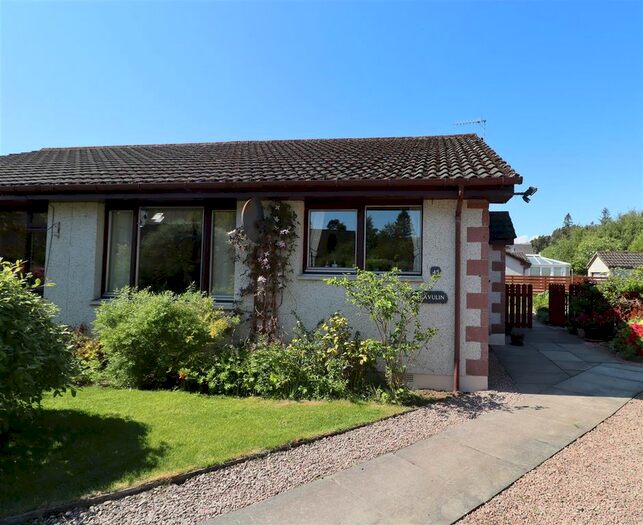 2 Bedroom Semi-Detached Bungalow For Sale In Lagavulin, Croila Road, Kingussie, PH21