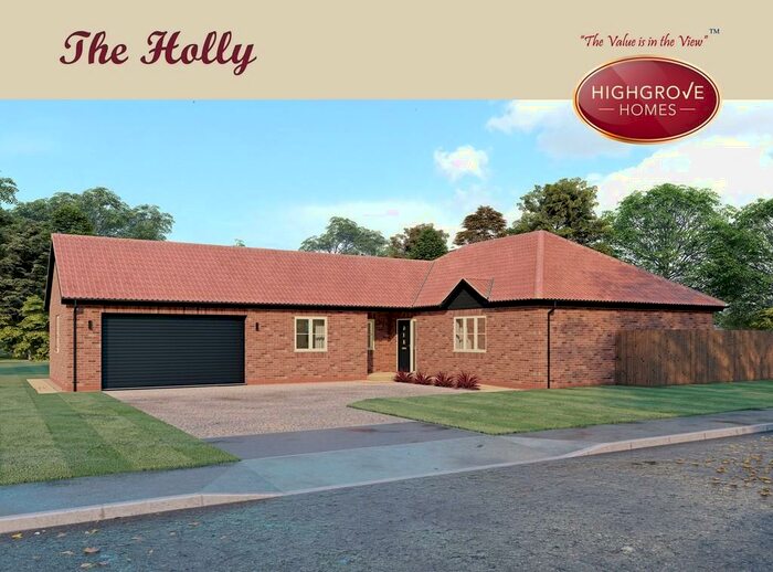 3 Bedroom Detached Bungalow For Sale In Plot - Rookery Grove, Beck Bank, PE11