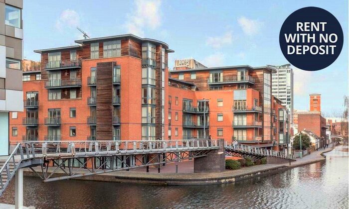 1 Bedroom Flat To Rent In Canal Wharf, Waterfront Walk, Holliday Street, B1