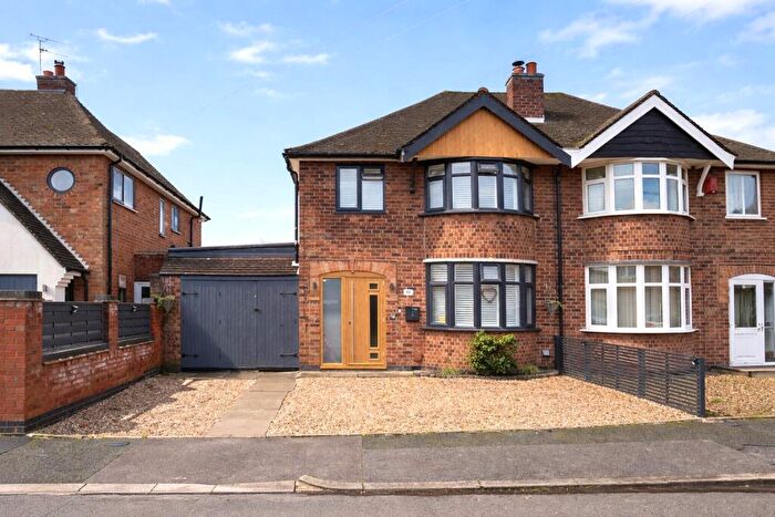 3 Bedroom Semi Detached House For Sale In Wellesbourne Drive, Glenfield, Leicester, LE3