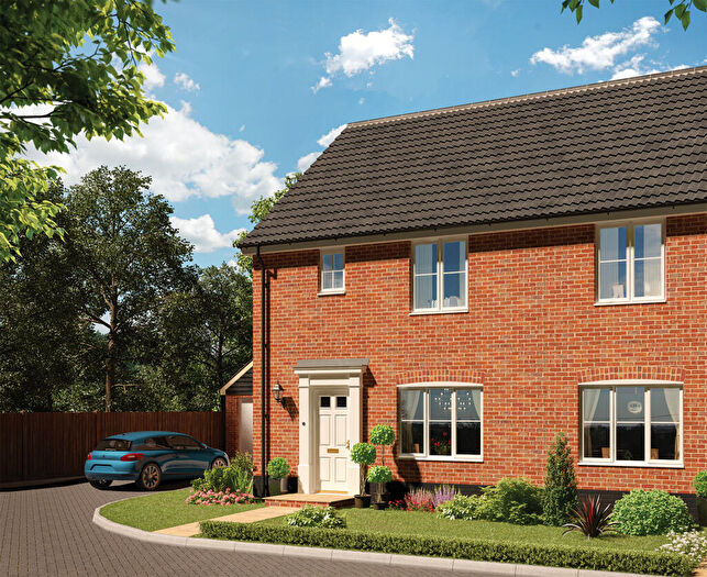 3 Bedroom Terraced House For Sale In Mill Grove, Drury Close, Stowmarket, Suffolk, IP14