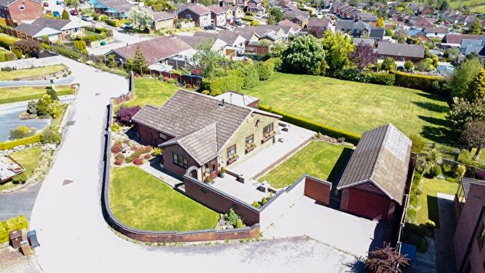 3 Bedroom Detached Bungalow For Sale In Burgis Close, Cheddleton, Staffordshire Moorlands, ST13