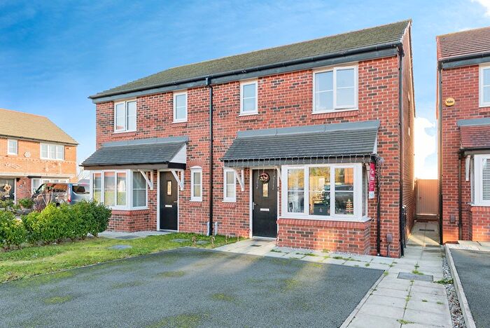 3 Bedroom Semi Detached House For Sale In William Burton Place, Bromborough Pool, Wirral, Merseyside, CH62