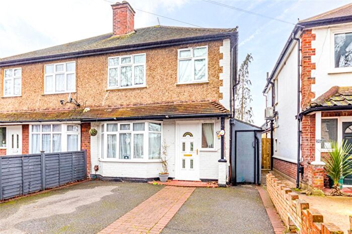 3 Bedroom Semi Detached House For Sale In Prairie Road, Addlestone, Surrey, KT15