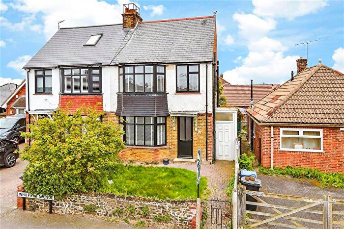 3 Bedroom Semi-Detached House For Sale In Whitfield Avenue, St. Peters, Broadstairs, Kent, CT10