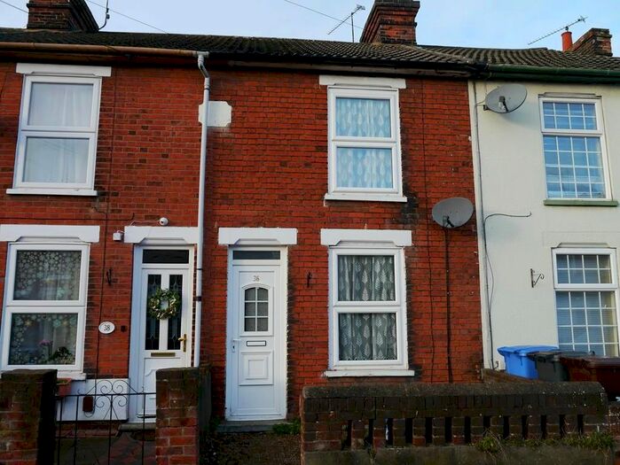 2 Bedroom Terraced House To Rent In Gatacre Road, Ipswich, Suffolk IP1