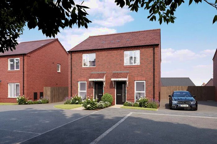 2 Bedroom Semi-Detached House For Sale In Rockcliffe Close, Church Gresley, Swadlincote, DE11