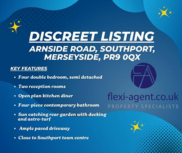 4 Bedroom Semi Detached House For Sale In Arnside Road, Southport, Merseyside, PR9