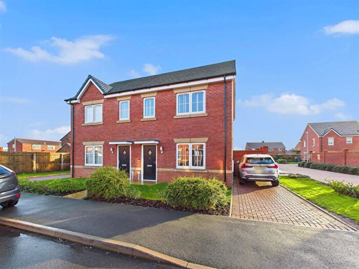 3 Bedroom Semi Detached House For Sale In Anson Road, Alrewas, Burton-On-Trent, DE13