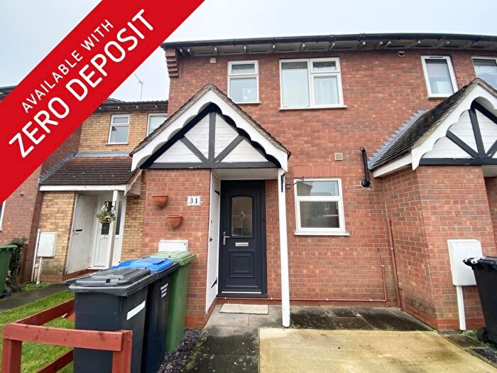 2 Bedroom Town House To Rent In Bushnell Close, Broughton Astley, LE9