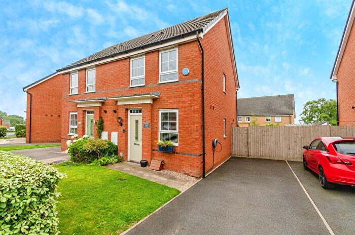 2 Bedroom Semi-Detached House For Sale In Hallum Way, Hednesford, Cannock, WS12