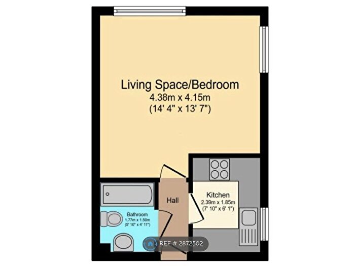 Studio To Rent In Capstone Road, Chatham, ME5