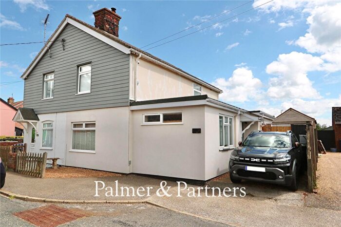 3 Bedroom Semi-Detached House For Sale In The Street, Shotley, Suffolk, IP9