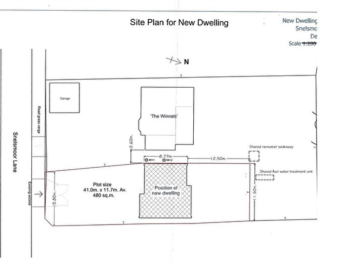 Land For Sale In Snelsmoor Lane, Chellaston, Derby, DE73