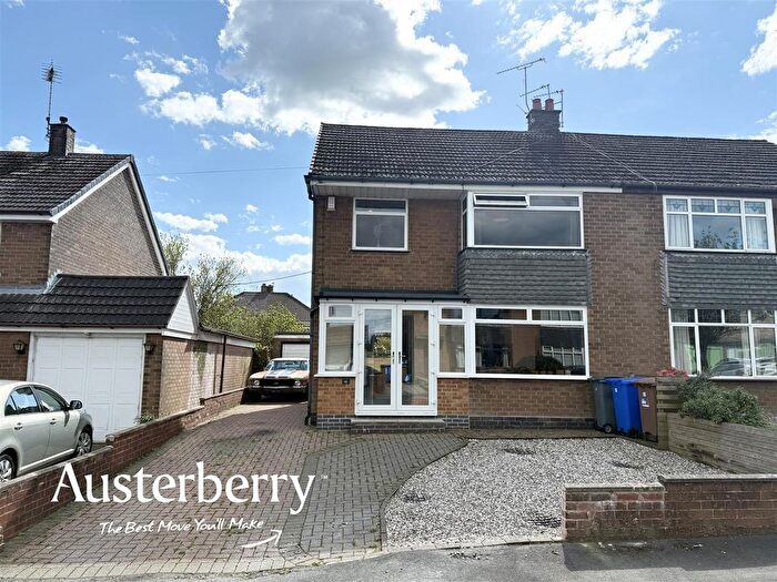 3 Bedroom Semi Detached House For Sale In Brindon Close, Stoke-On-Trent, ST3