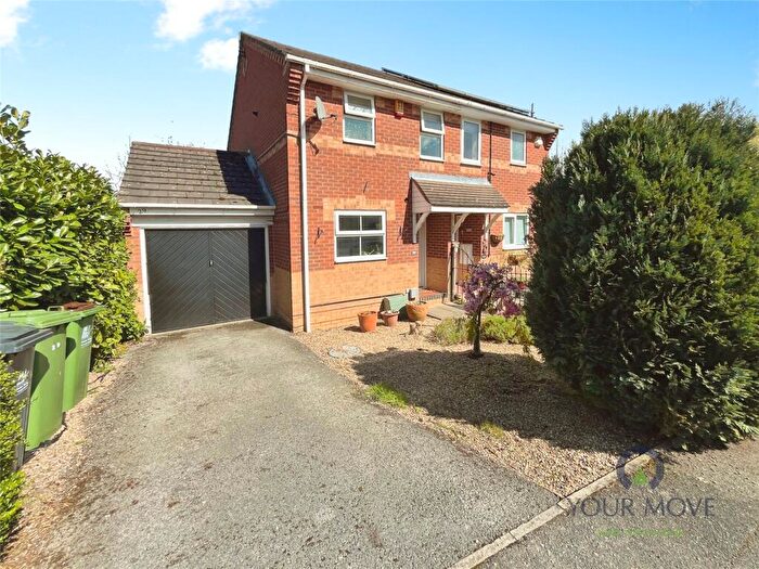 2 Bedroom Semi Detached House For Sale In Newham Close, Heanor, Derbyshire, DE75
