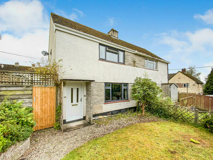 2 Bedroom Semi-Detached House For Sale In Cross Park, Yelverton, PL20