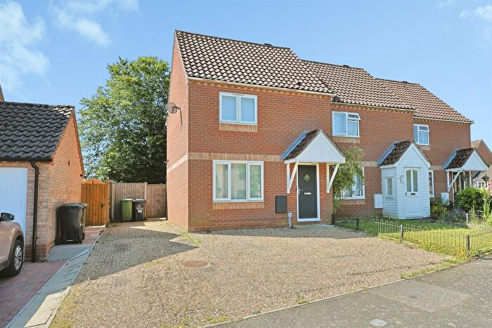 2 Bedroom End Of Terrace House For Sale In Blenheim Way, Watton, Thetford, IP25