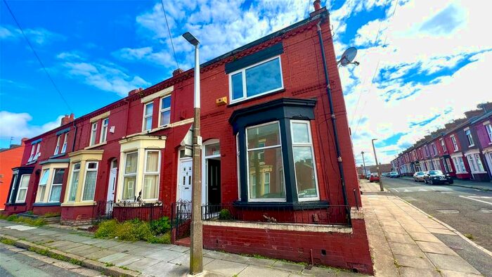 3 Bedroom End Of Terrace House To Rent In Taunton Street, Wavertree, Liverpool, L15
