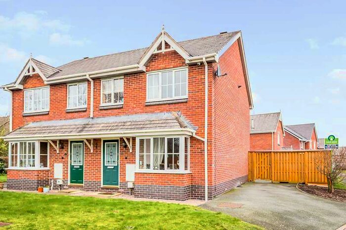 3 Bedroom Semi-Detached House For Sale In 16 Orchard Green, Llanymynech, Powys, SY22