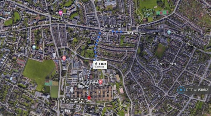 1 Bedroom Flat To Rent In Fore Street, Heavitree, Exeter, EX1