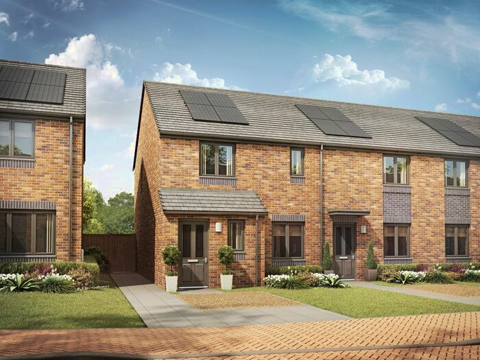 3 Bedroom End Of Terrace House For Sale In "The Newhaven" At Gilmerton Station Road, Edinburgh, EH17