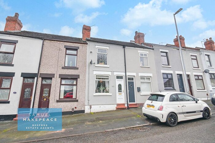 2 Bedroom Terraced House For Sale In Whitfield Road, Ball Green, Stoke On Trent, ST6