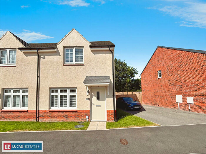 2 Bedroom Semi-Detached House For Sale In Brynffynnon, Crumlin, Newport, NP11