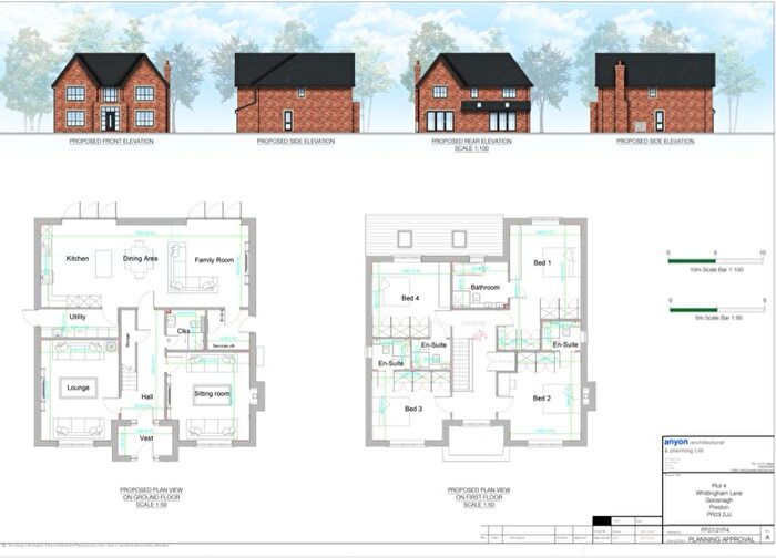 4 Bedroom Detached House For Sale In Whittingham Lane, Preston, PR3