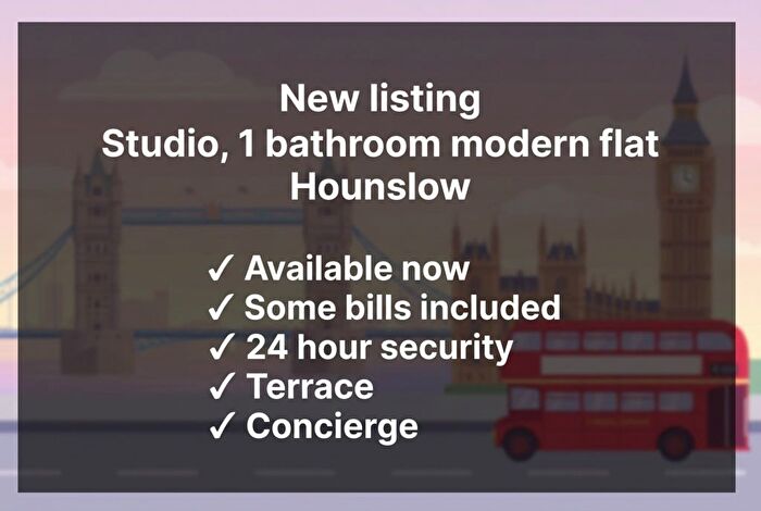 Studio To Rent In Victoria Road, Feltham, TW13