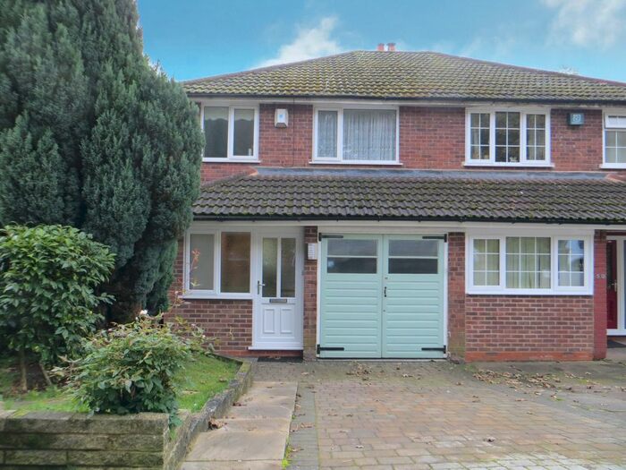 3 Bedroom Semi-Detached House To Rent In Redwood Road, Kings Norton, Birmingham B30