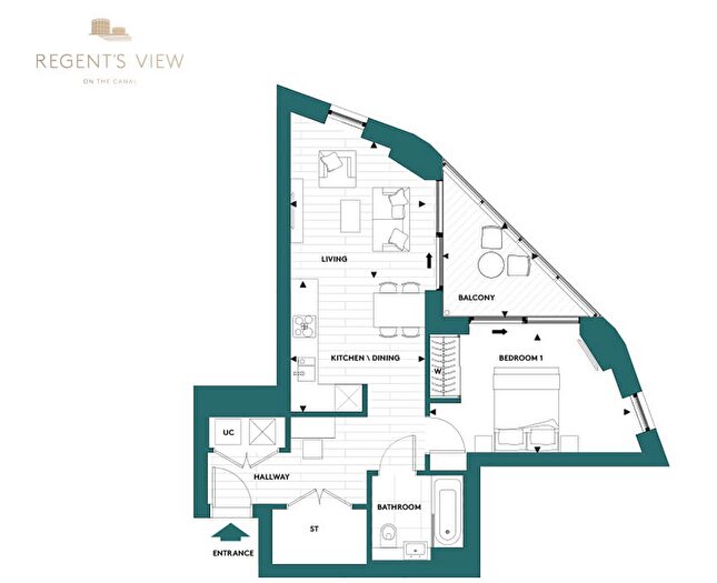 1 Bedroom Flat For Sale In Pritchards Road, London, E2