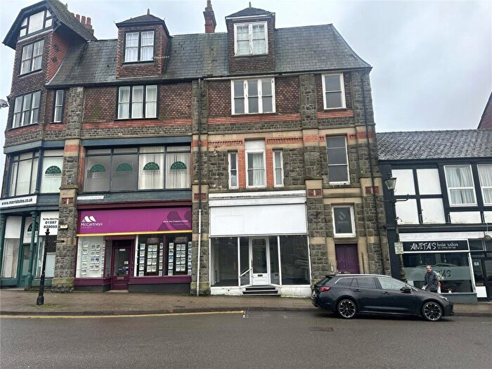 Terraced House For Sale In Station Crescent, Llandrindod Wells, Powys, LD1