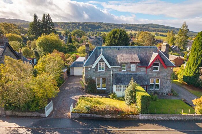 4 Bedroom Semi-Detached House For Sale In Strathlea, Taybridge Terrace, Aberfeldy, Perthshire, PH15