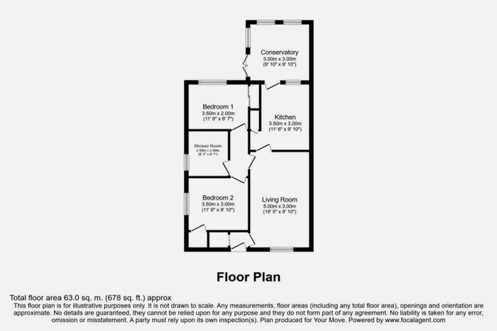 2 Bedroom Bungalow To Rent In Cowal Crescent, Glenrothes, Fife, KY6