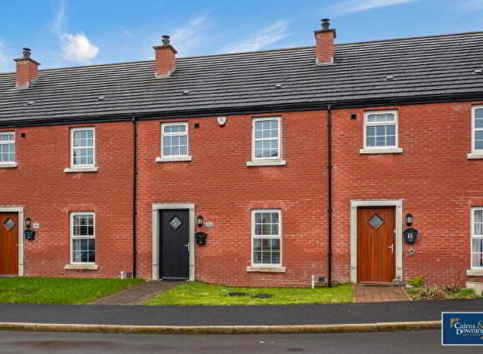 3 Bedroom Mid Terraced House For Sale In Cambric Court, Dromore, BT25