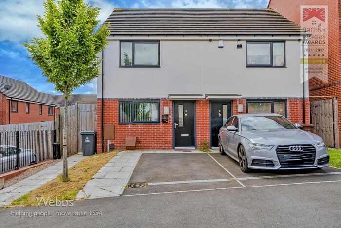2 Bedroom Semi-Detached House To Rent In Dipper Way, Walsall, WS3