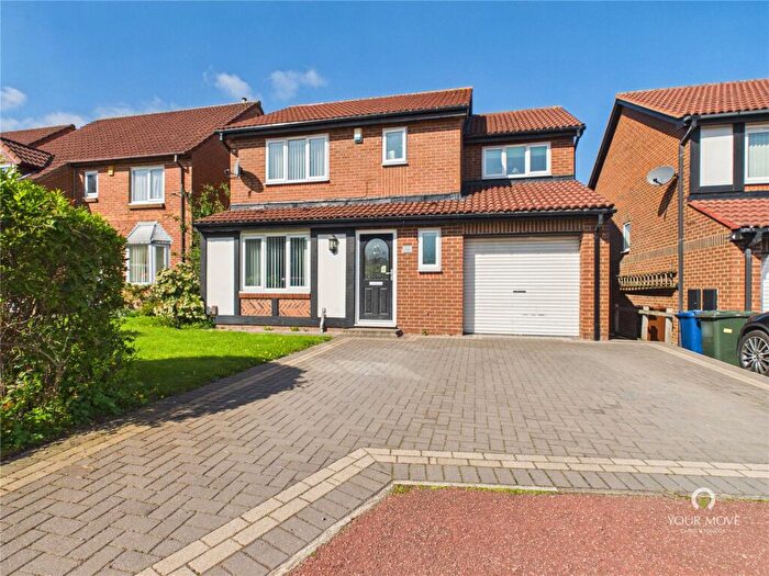 4 Bedroom Detached House To Rent In Milburn Drive, Newcastle Upon Tyne, Tyne And Wear, NE15