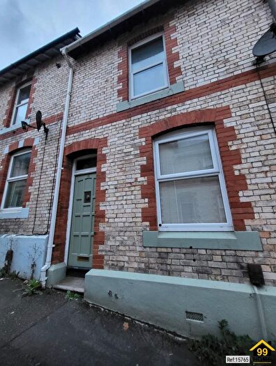 2 Bedroom Terraced House To Rent In Hilton Road, Newton Abbot, Devon, TQ12