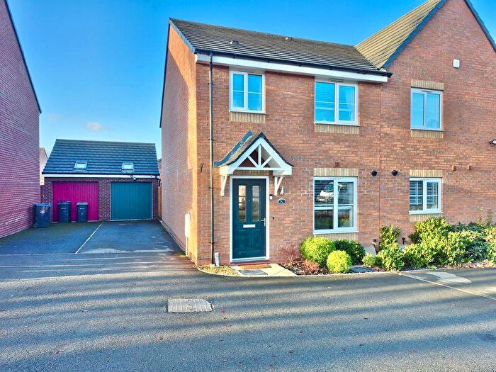 3 Bedroom Semi Detached House For Sale In Bluebell Crescent, Great Barr, Birmingham, B42