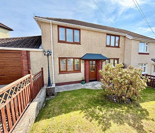 3 Bedroom Semi Detached House For Sale In March Hywel, Rhos, Pontardawe., SA8